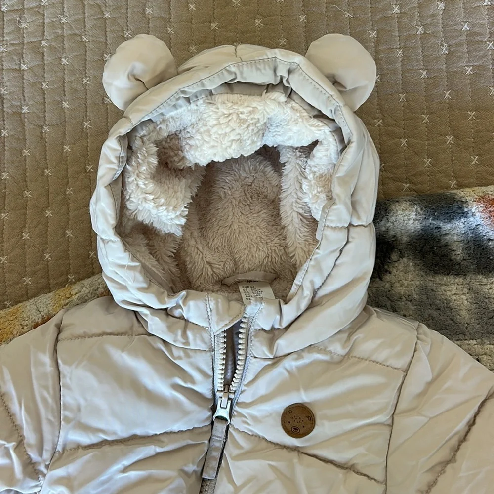 H&M Baby Pile-lined Snowsuit